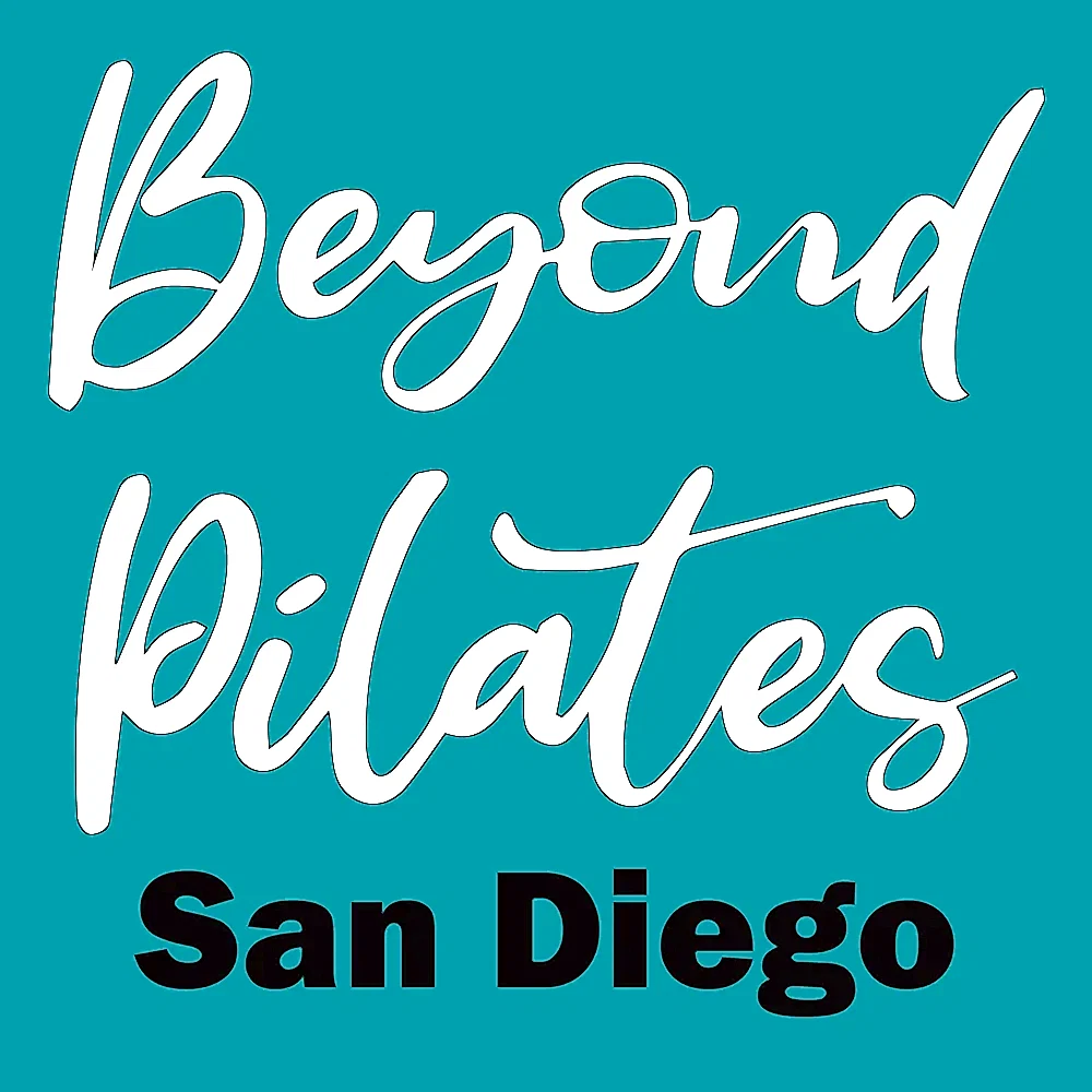 Beyond Pilates studio logo in San Diego